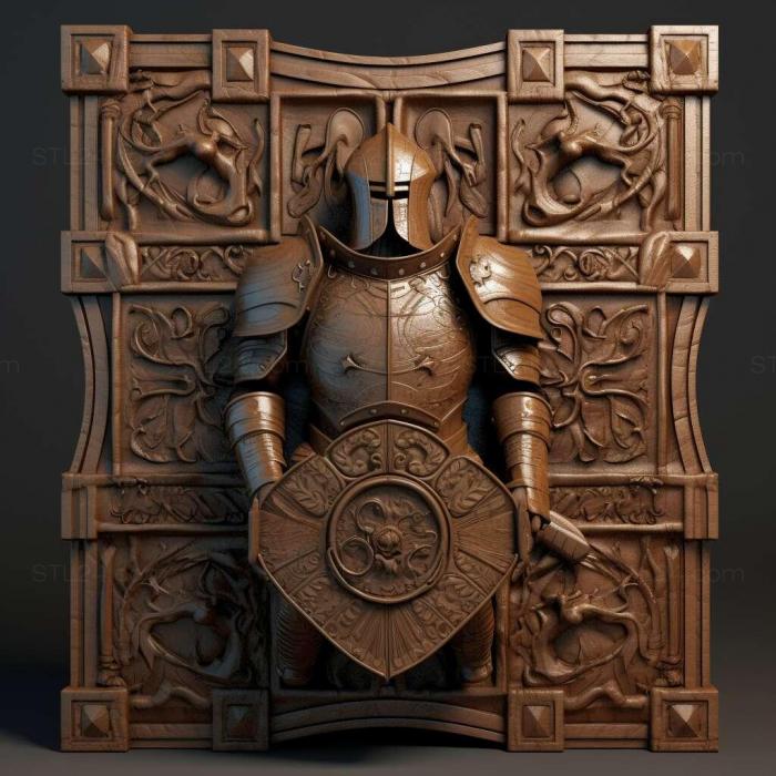 Ideas (Plate armor 2, IDEA_38102) 3D models for cnc